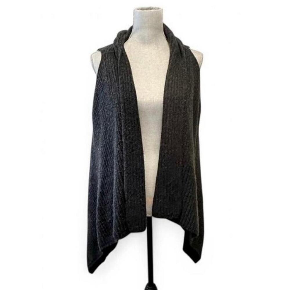 Club Monaco Wool Cashmere sleeveless long cardigan xsmall normcore lagenlook